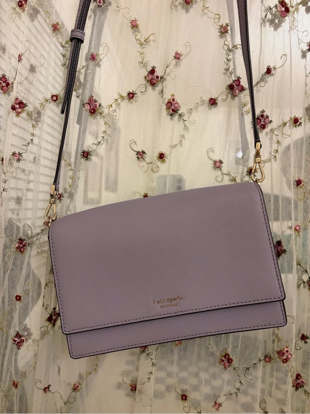 Kate Spade Lavender Crossbody Bag